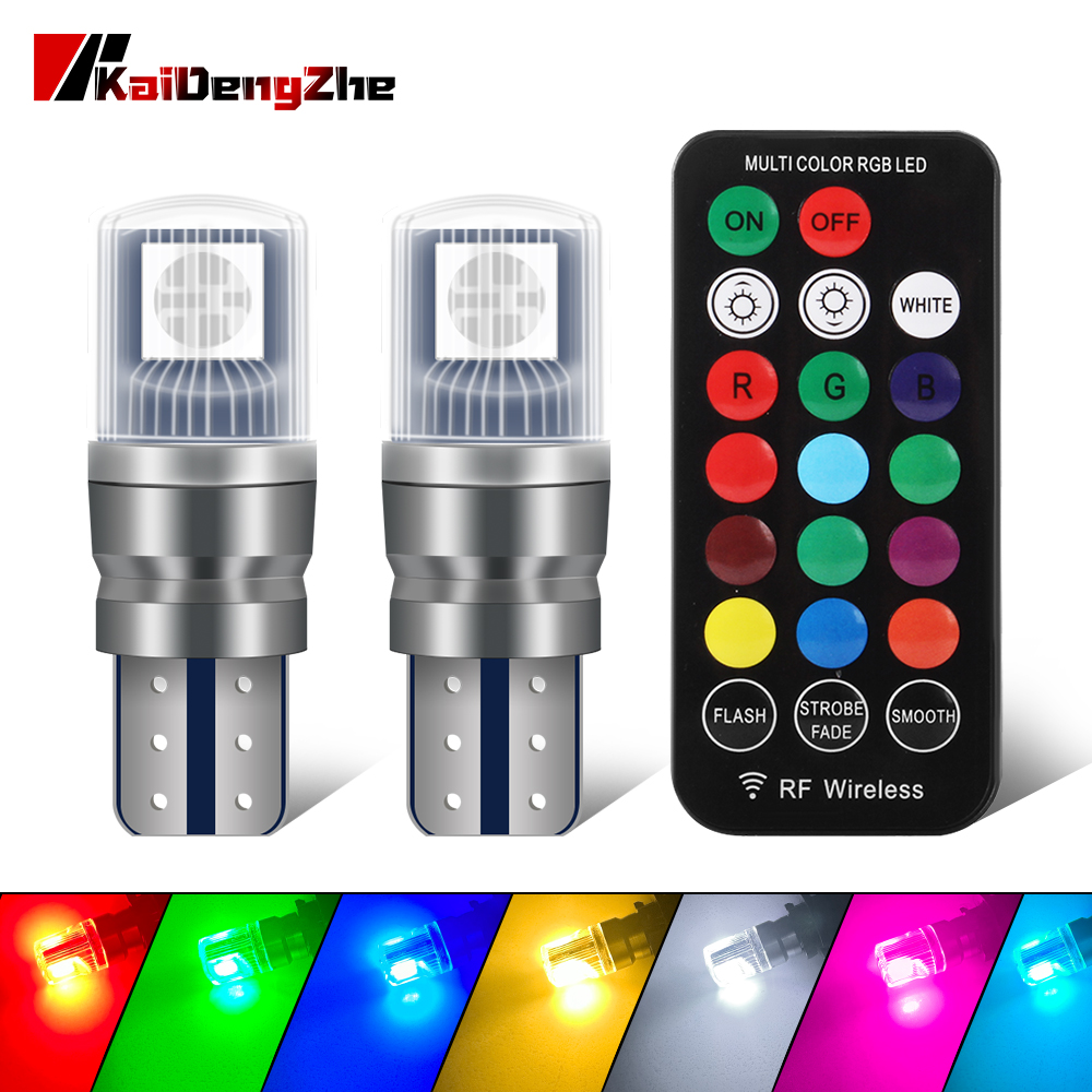 Touch Dimmer Lamp - 2 قطعة T10 LED أضواء لسيارة