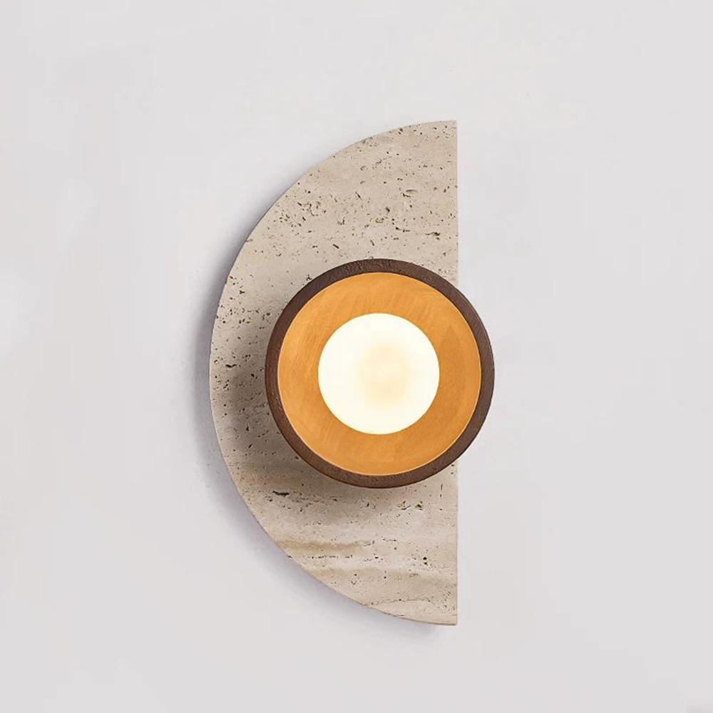 Decor Lighting Cy - مصباح جداري LED نصف دائري من