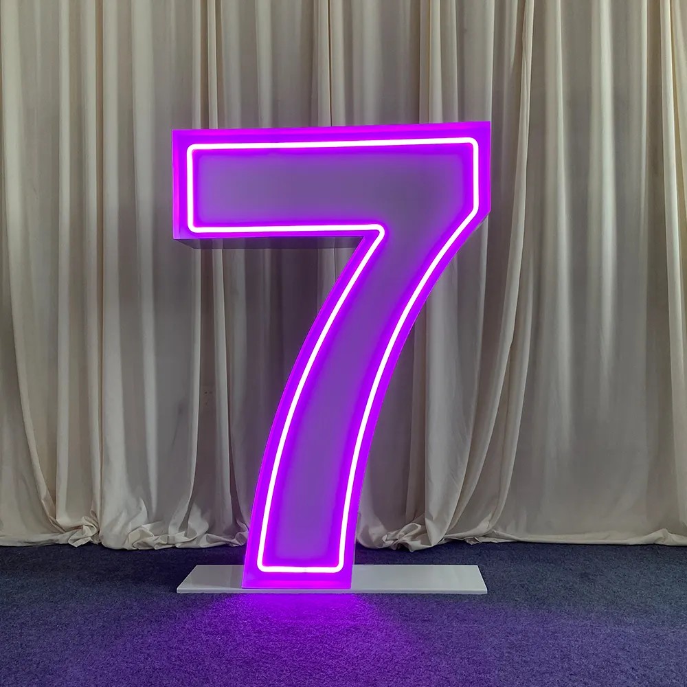 Light Up Letters Marquee - صمام ثنائي باعث للضوء RGB نيون
