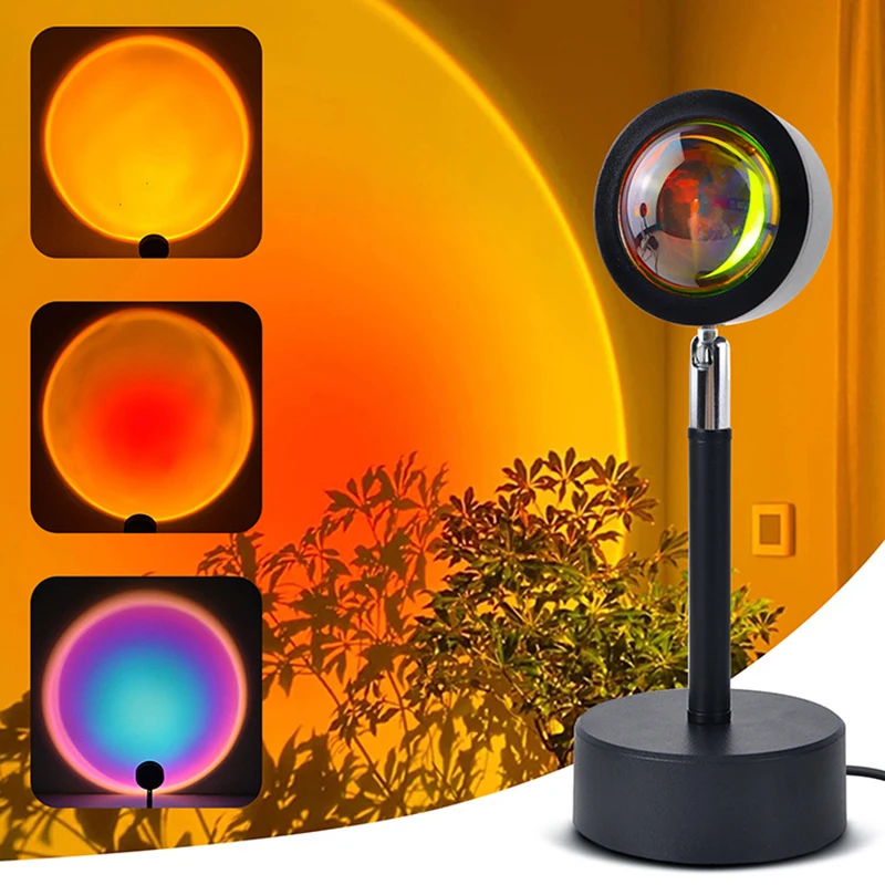 مصباح غروب الشمس الذكي LED ، م - مراجعة Touch Dimmer Lamp وسعره