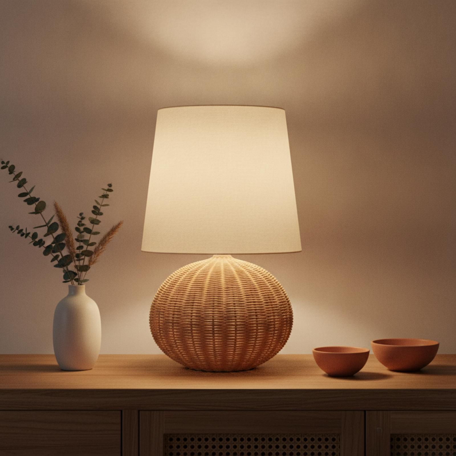 مصباح طاولة جانبي بقاعدة من ال - مراجعة Decor Lighting & Decor Fires Photos وسعره