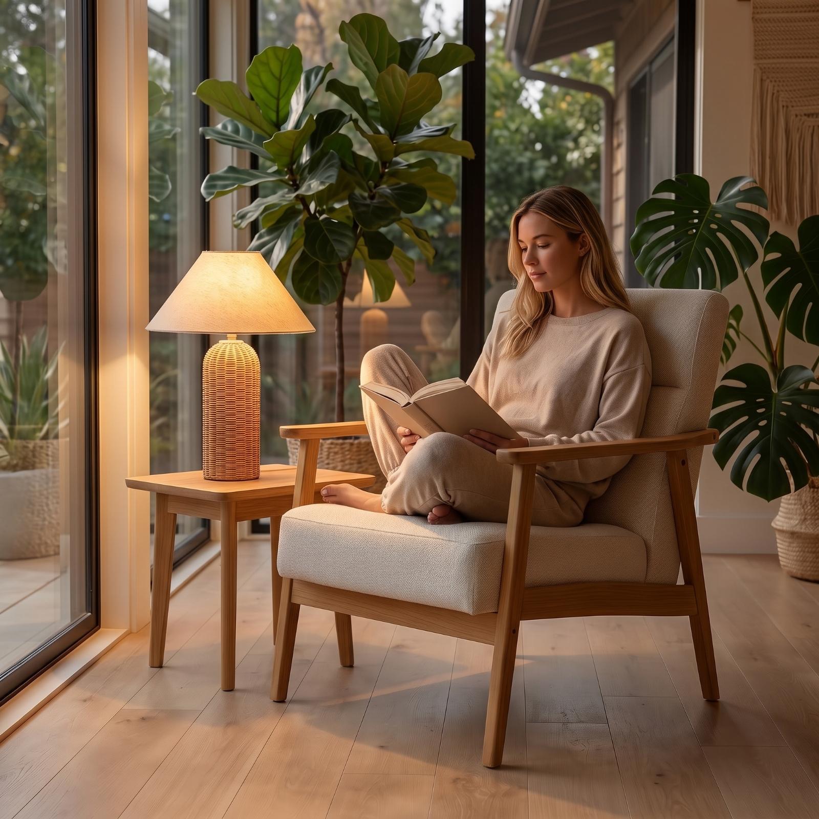 مصباح طاولة جانبي بقاعدة من ال - مراجعة Decor Lighting & Decor Fires Photos وسعره