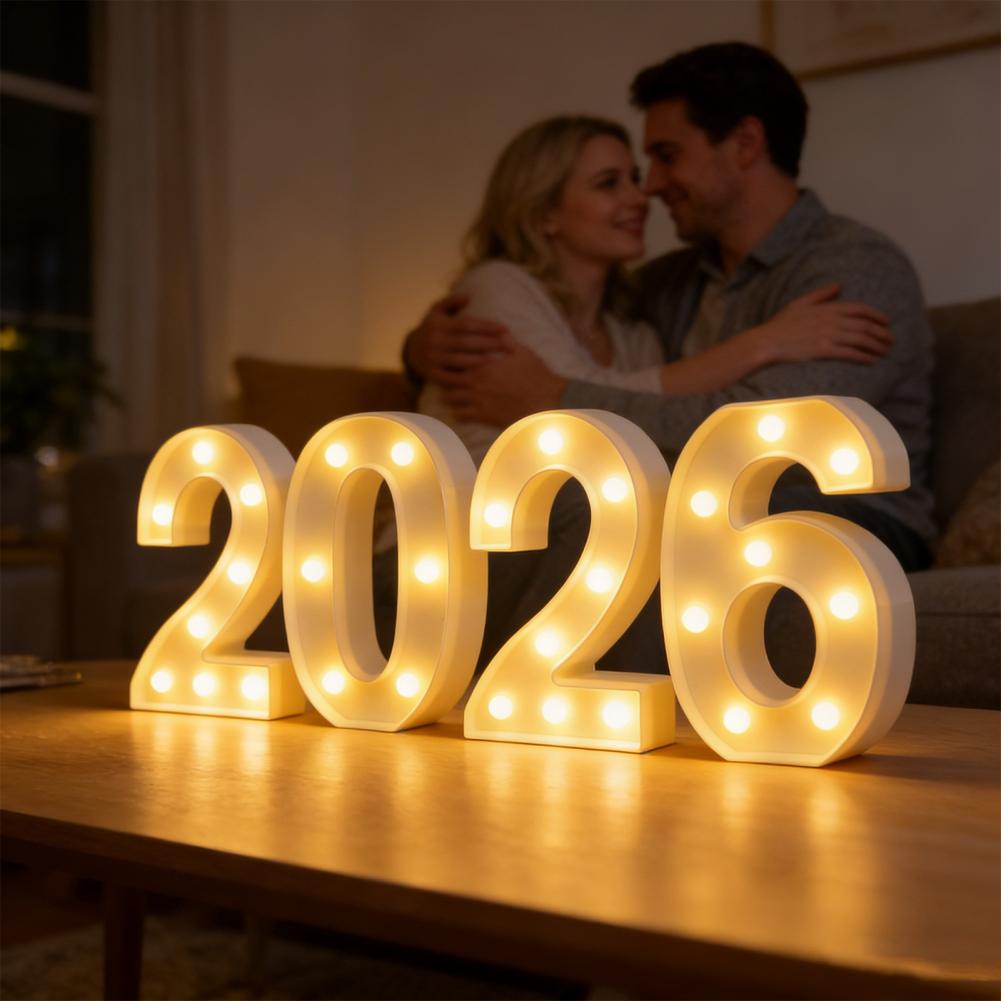 تضيء أرقام 2026 أرقام سرادق LE - مراجعة Light Up Letters Marquee وسعره