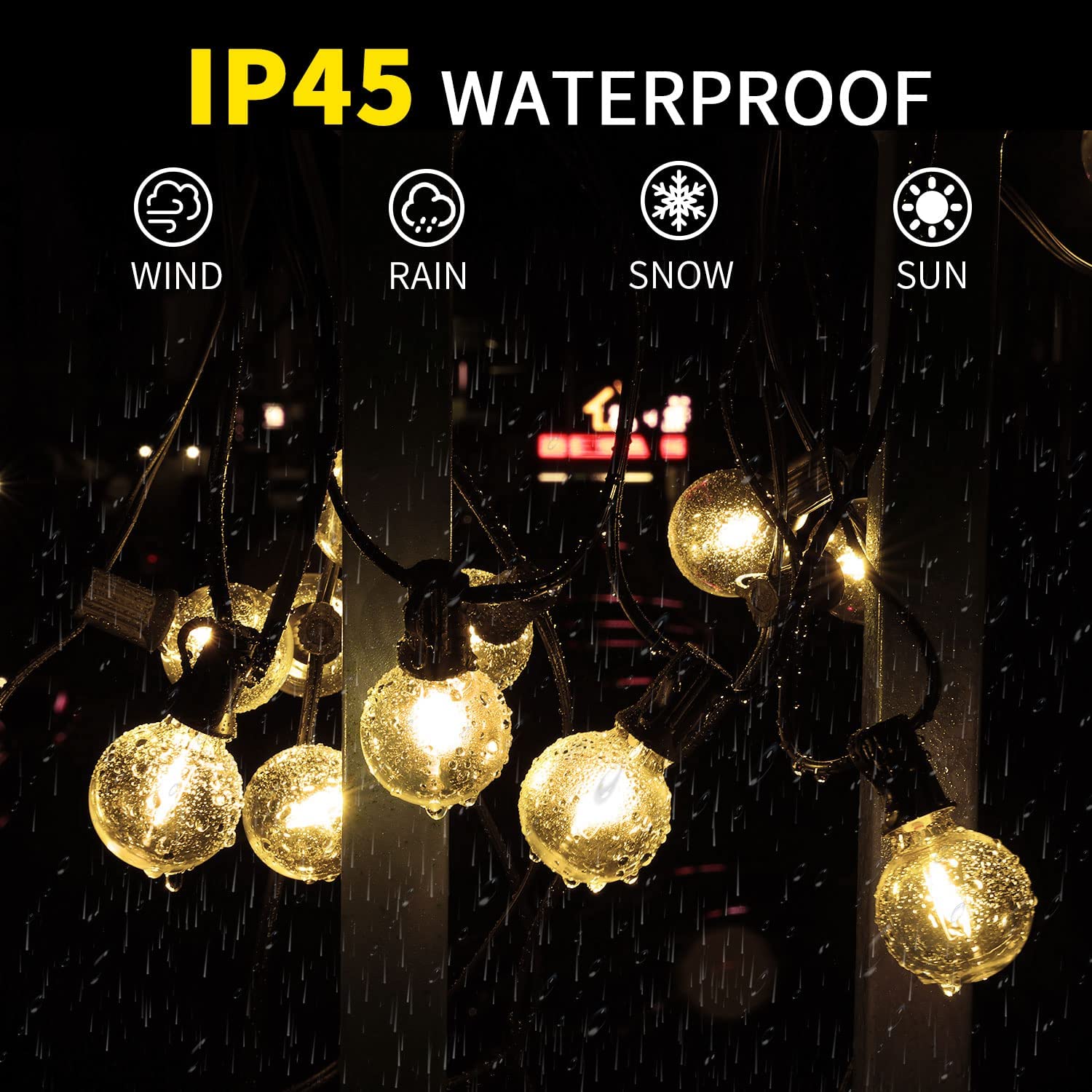 30 متر 15 متر 7.6 متر USB LED  - مراجعة Outdoor Lighting Wedding Decor وسعره