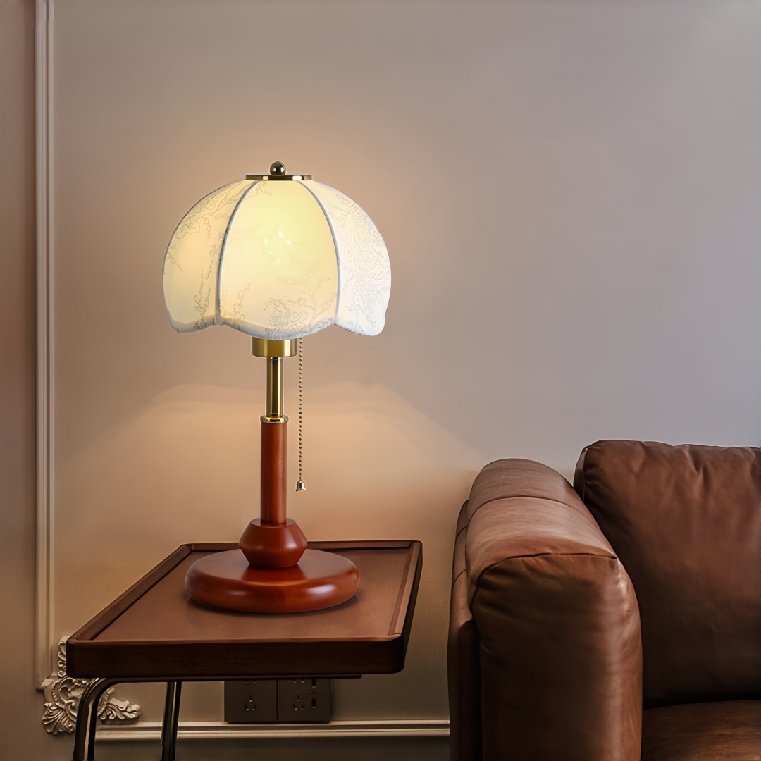 مصباح طاولة قبة مزخرفة بتصميم  - مراجعة Lighting Decoration For Home وسعره