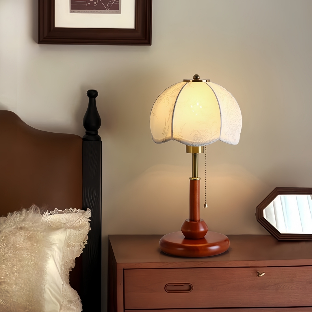 مصباح طاولة قبة مزخرفة بتصميم  - مراجعة Lighting Decoration For Home وسعره