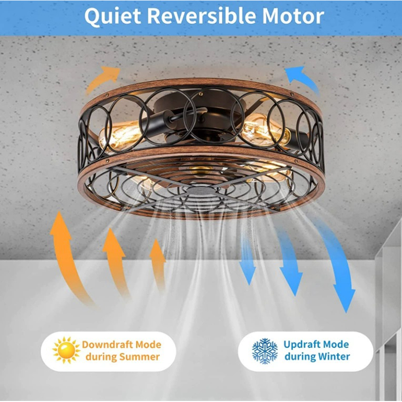 مروحة سقف ذكية مع أضواء التحكم - مراجعة Decor Lighting Ceiling Fans وسعره