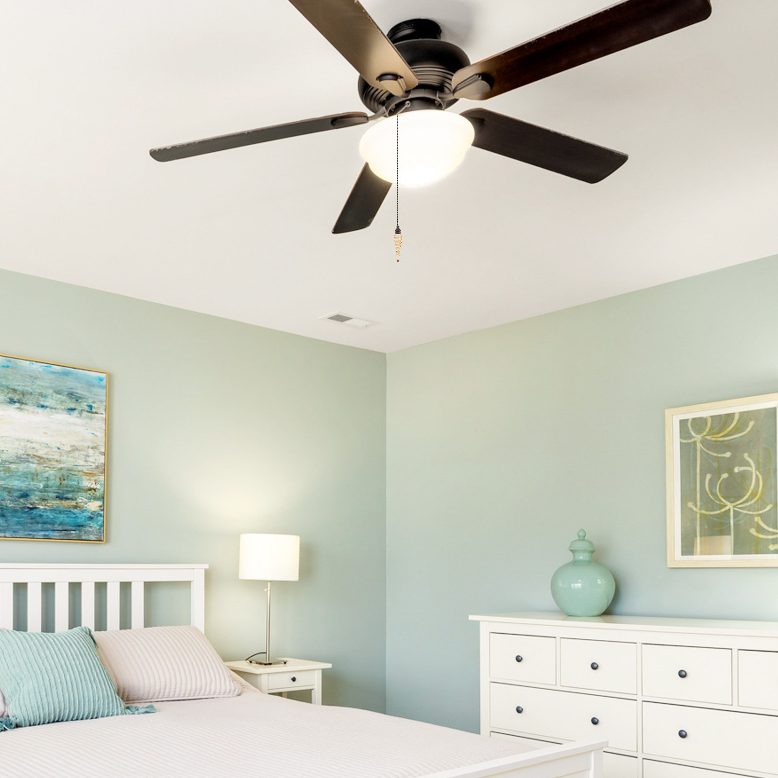سلسلة تمديد لمروحة السقف من ال - مراجعة Decor Lighting Ceiling Fans وسعره