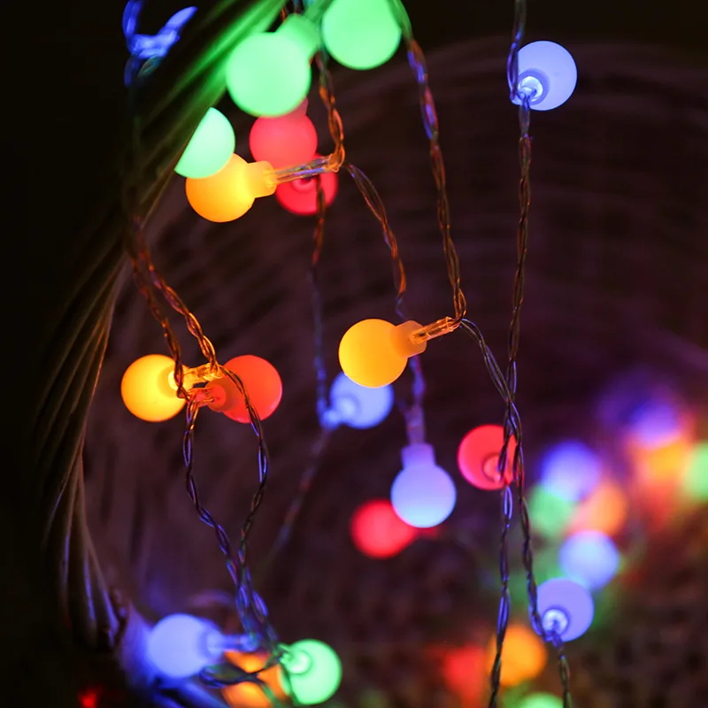 10 متر USB/بطارية الطاقة الكرة - مراجعة Outdoor Lighting Wedding Decor وسعره