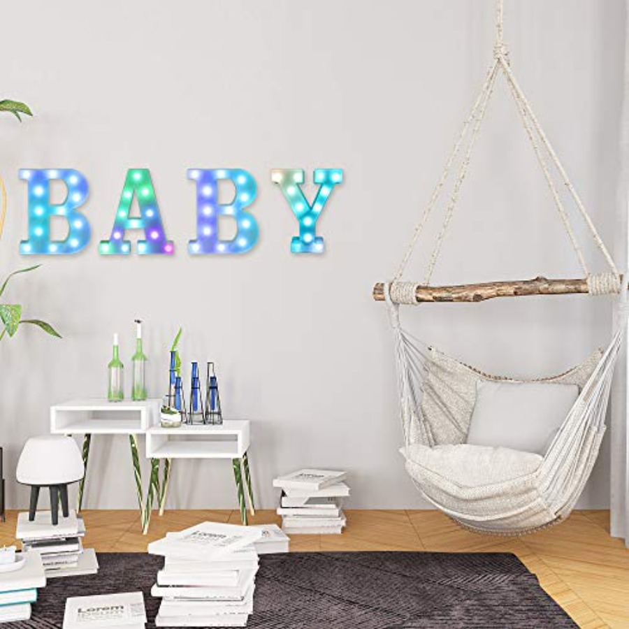 أضواء حروف LED كاملة مع جهاز ت - مراجعة Light Up Letters Marquee وسعره