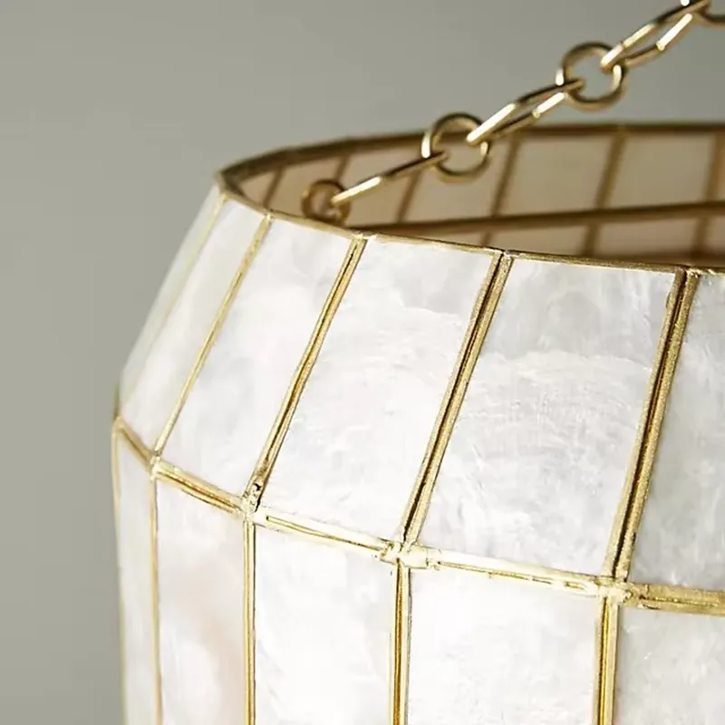ثريا أمريكية حديثة بتصميم صدف  - مراجعة Lighting Decoration For Home وسعره