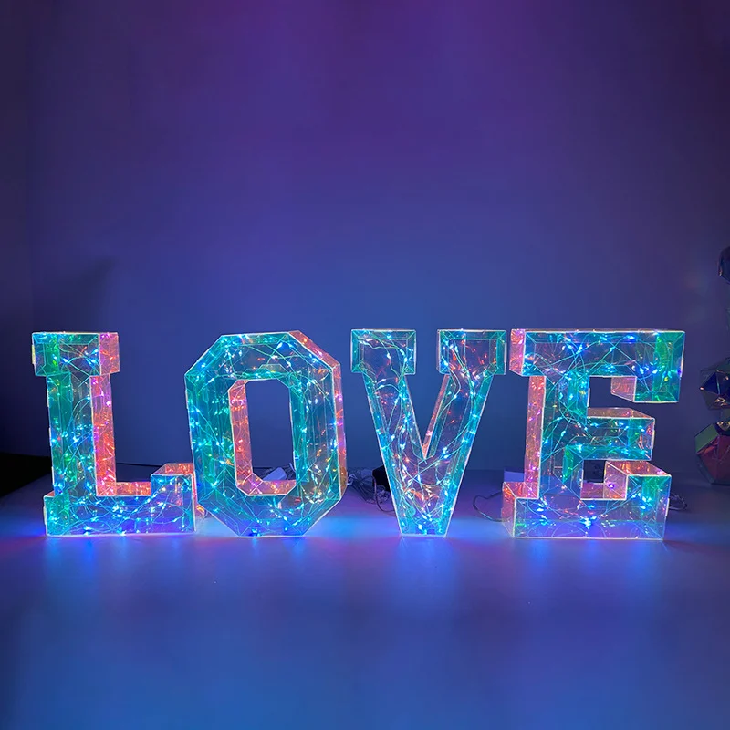 حروف وأرقام مضيئة بتقنية LED ب - مراجعة Light Up Letters Marquee وسعره
