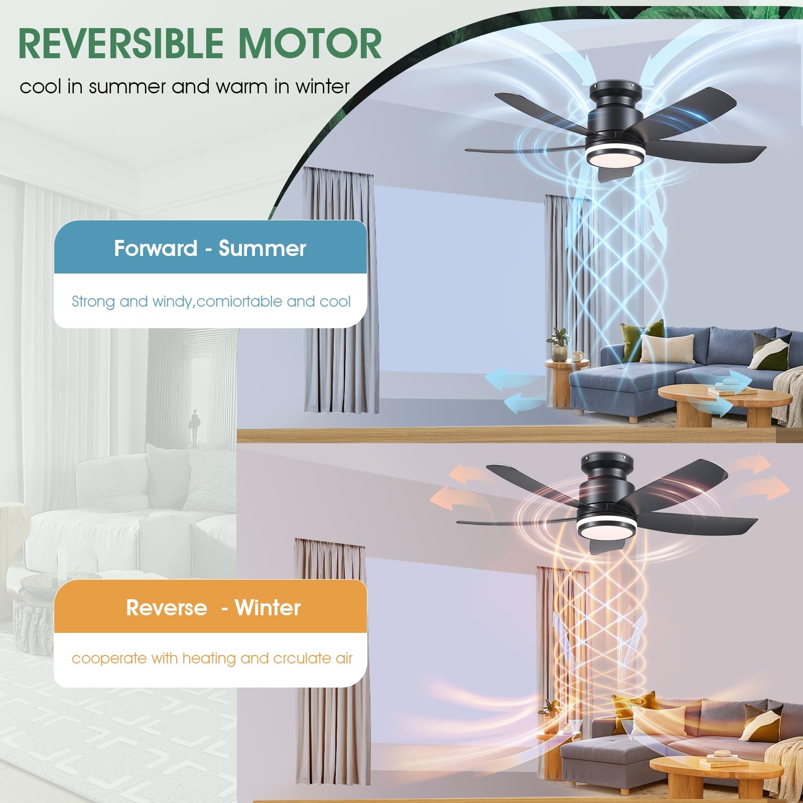 إضاءة التحكم عن بعد الموفرة لل - مراجعة Decor Lighting Ceiling Fans وسعره