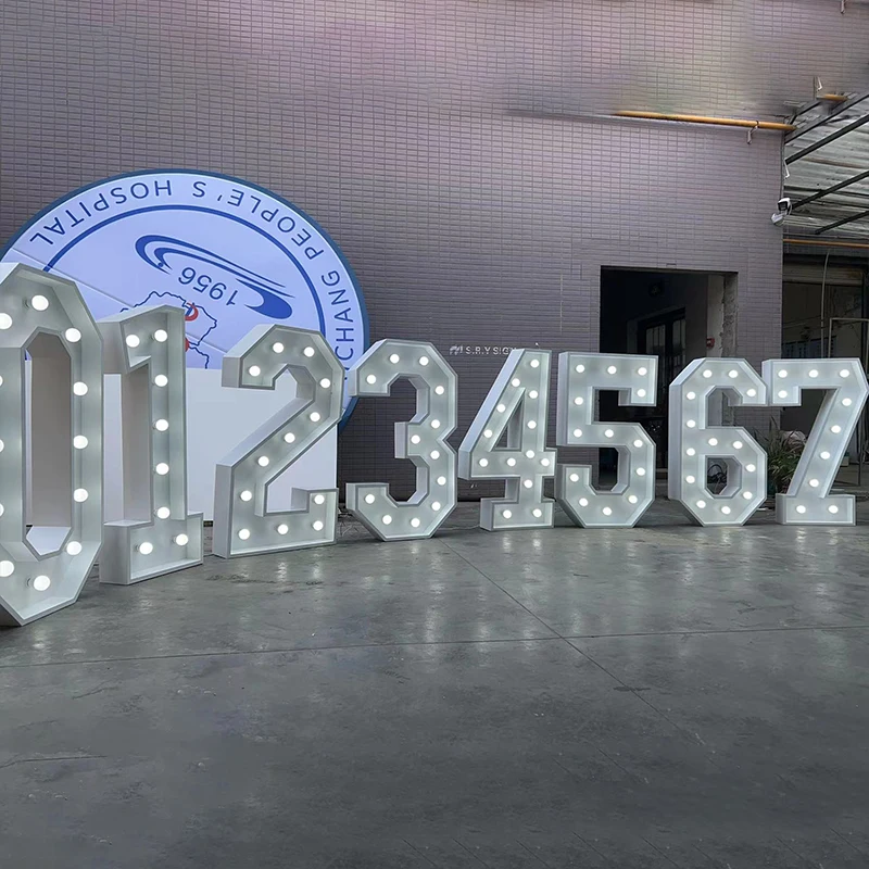 مصنع حجم مخصص شعار 4ft كبير ال - مراجعة Light Up Letters Marquee وسعره