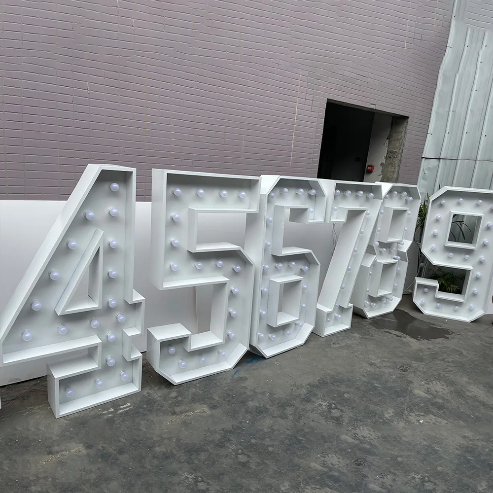 مصنع حجم مخصص شعار 4ft كبير ال - مراجعة Light Up Letters Marquee وسعره