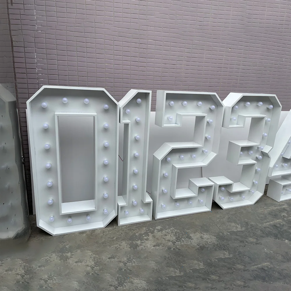 مصنع حجم مخصص شعار 4ft كبير ال - مراجعة Light Up Letters Marquee وسعره