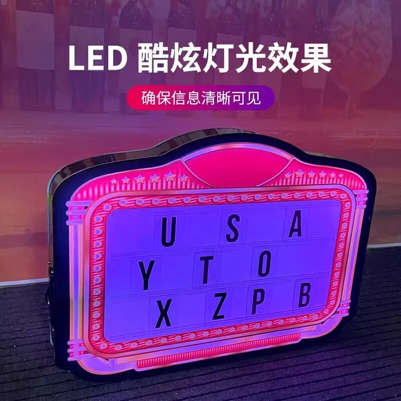لوحة رسائل مخصصة للنوادي الليل - مراجعة Light Up Letters Marquee وسعره