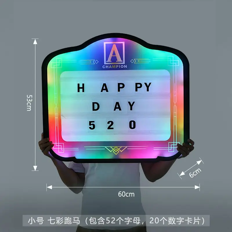 لوحة رسائل مخصصة للنوادي الليل - مراجعة Light Up Letters Marquee وسعره
