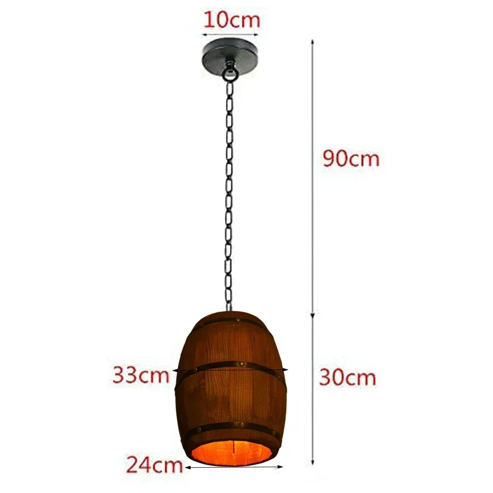 مصباح ريفي عتيق، ثريا خشبية مع - مراجعة Lighting Decoration For Home وسعره
