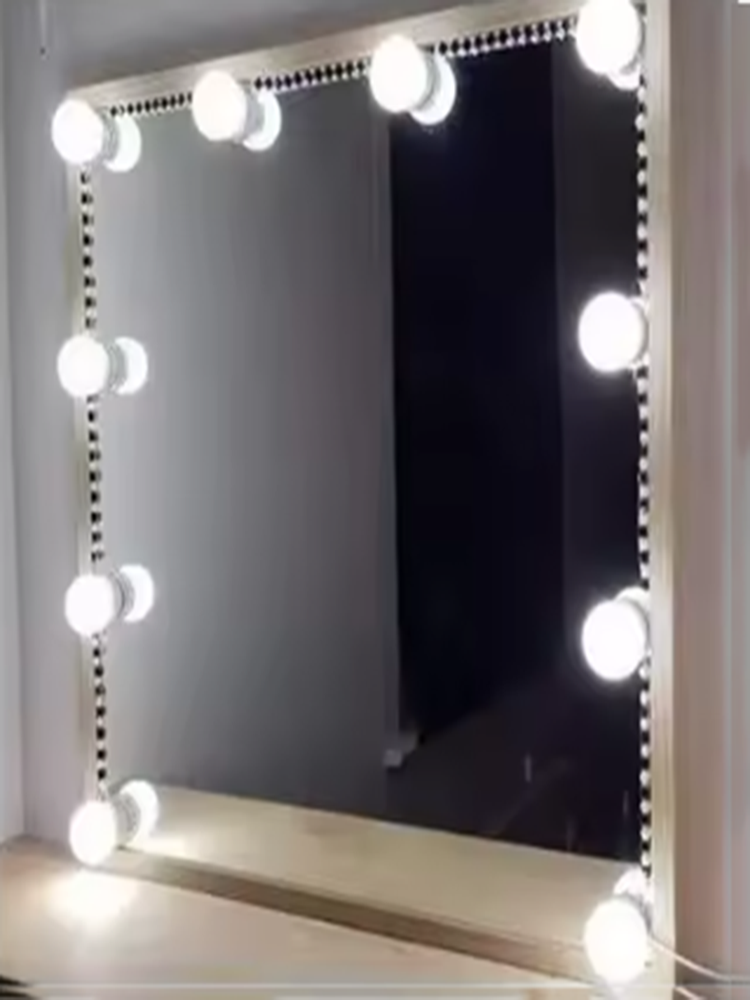 مرآة مكياج LED مع إضاءة، 3 ألو - مراجعة Touch Dimmer Lamp وسعره